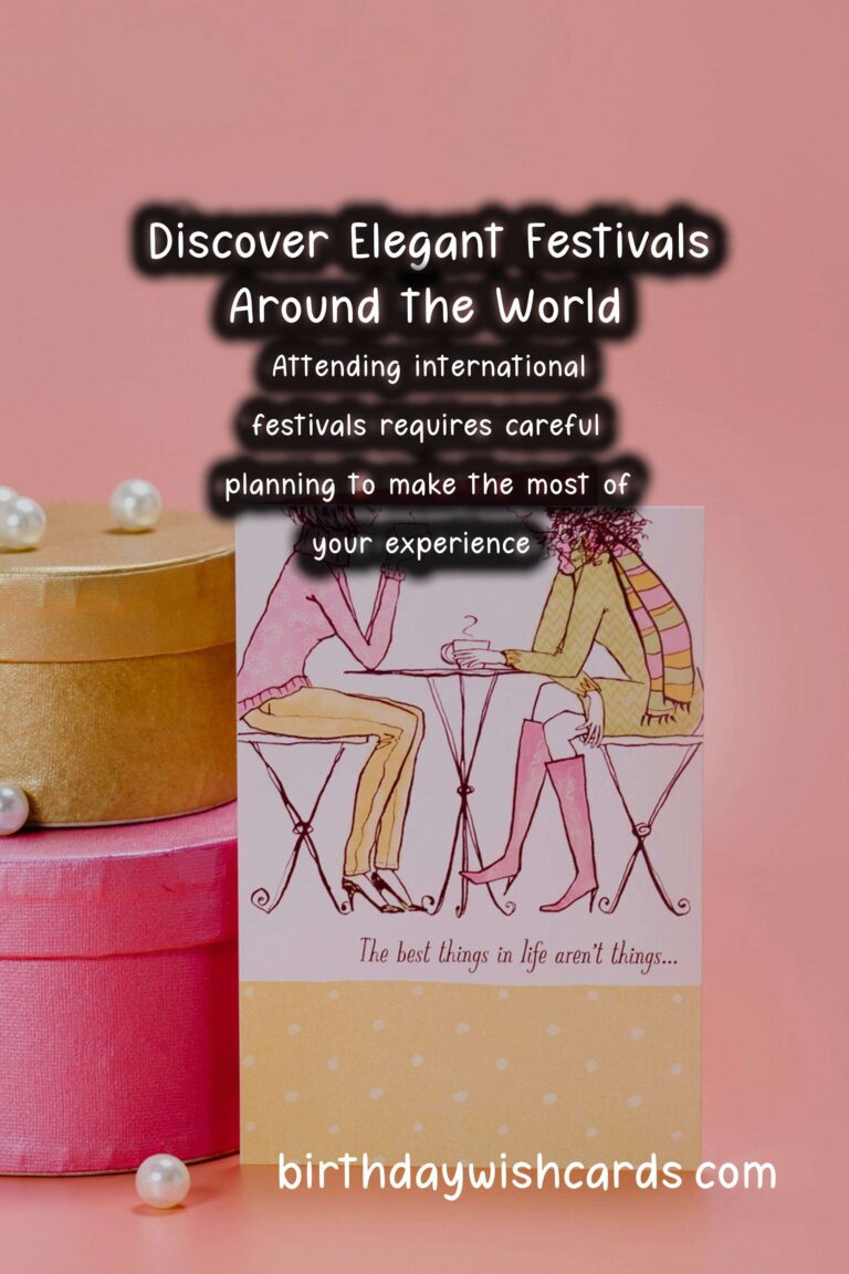 Elegant International Festival Guides You’ll Love