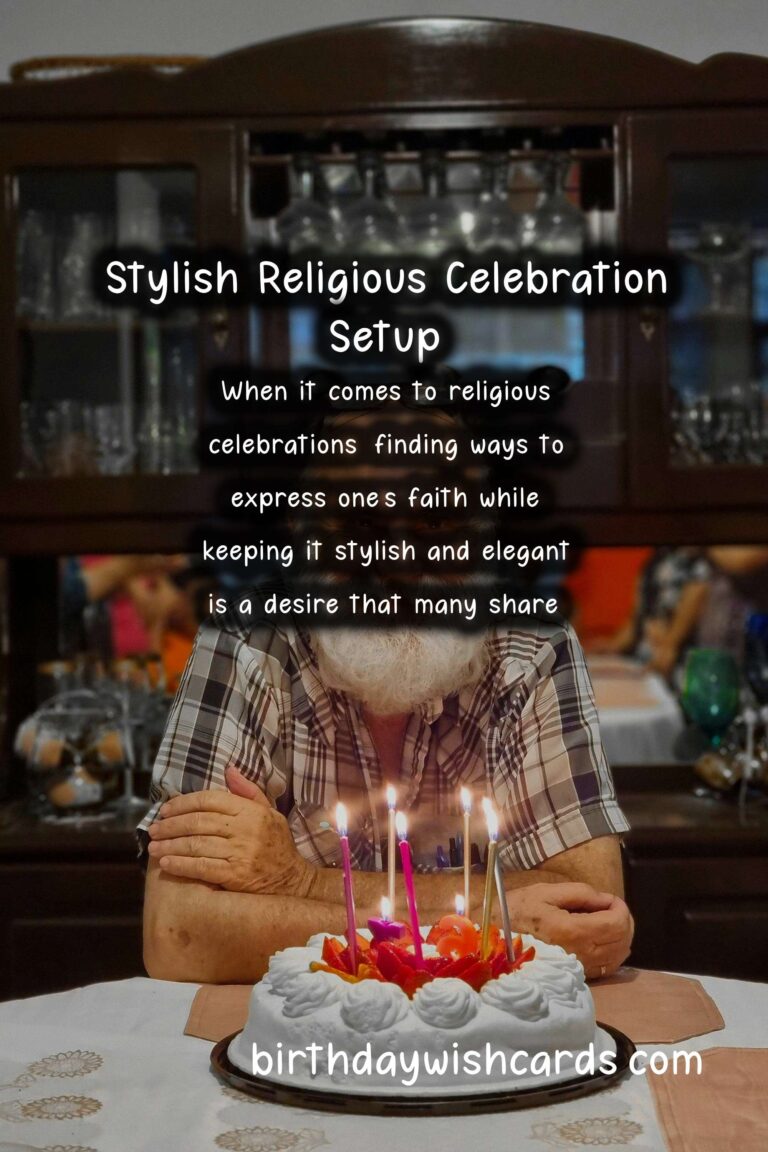 Elegant Religious Celebration Ideas That Reflect Your Style