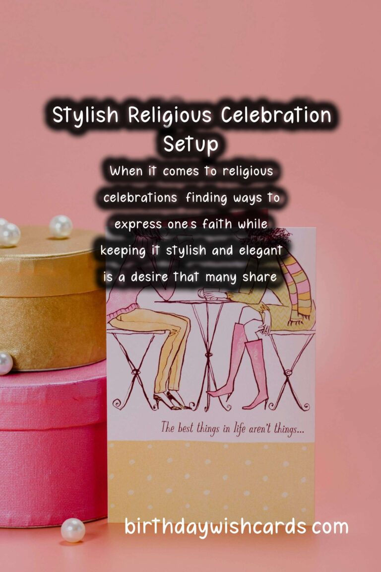 Elegant Religious Celebration Ideas That Reflect Your Style