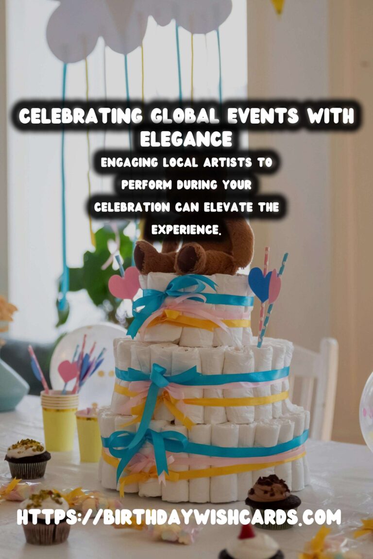 Elegant Ways to Celebrate Global Event Inspiration