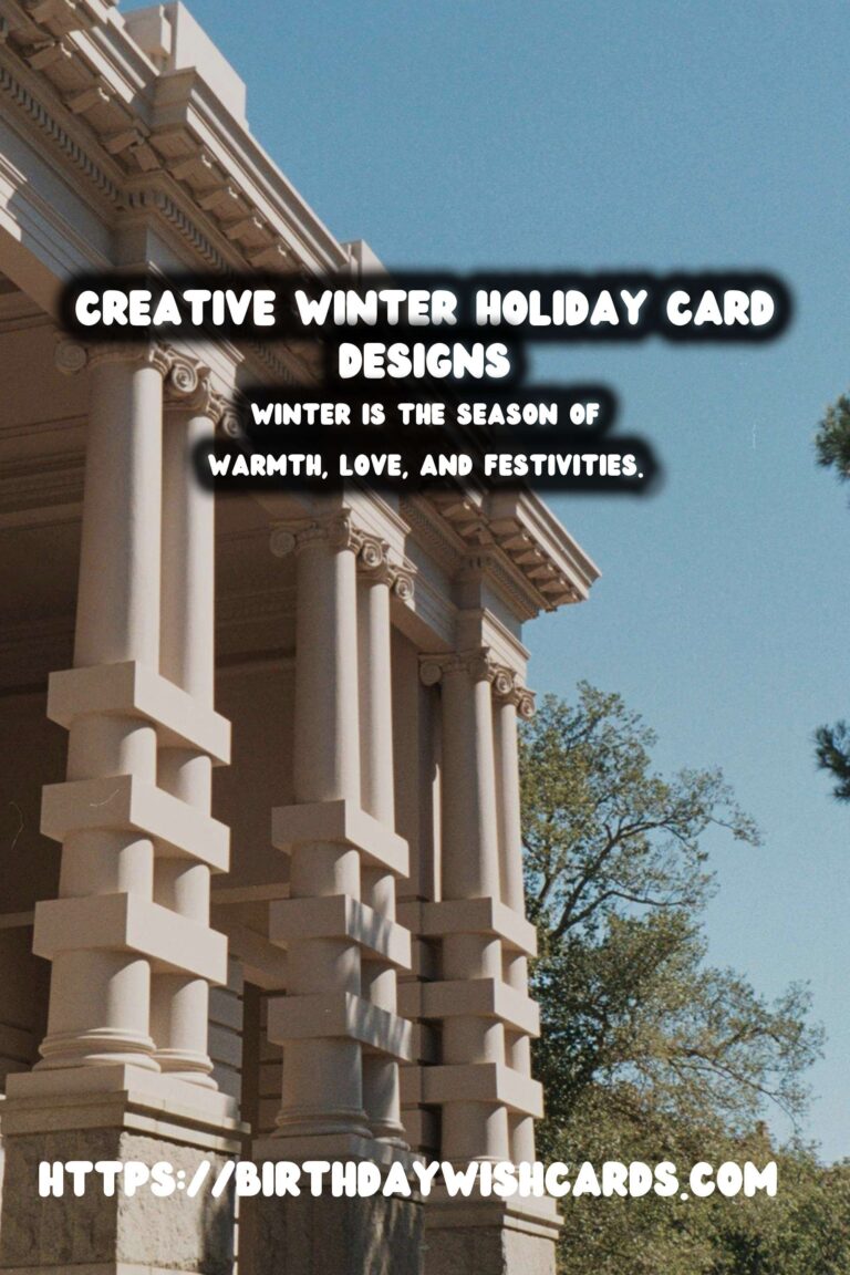 Enchanting Winter Holiday Cards: Handmade Designs to Warm Your Heart