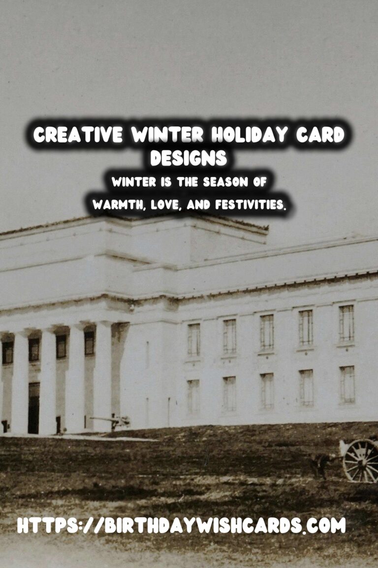 Enchanting Winter Holiday Cards: Handmade Designs to Warm Your Heart