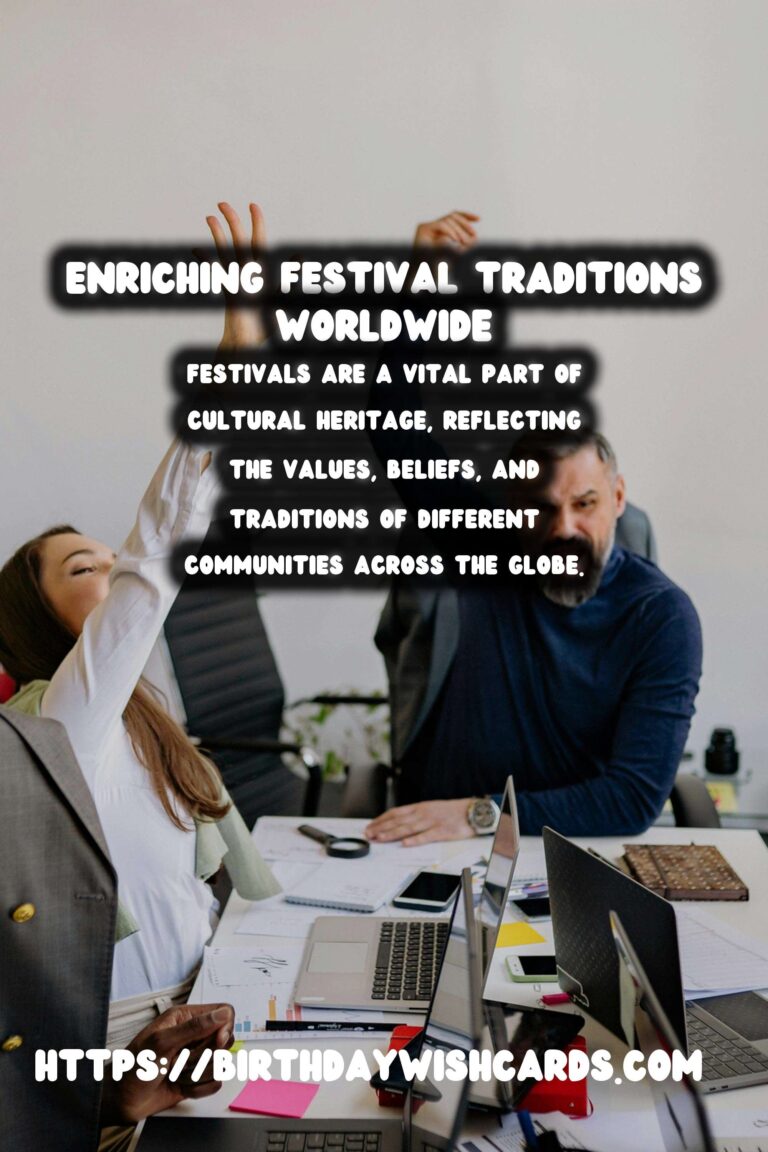Enriching Festival Traditions Around the World That Shine
