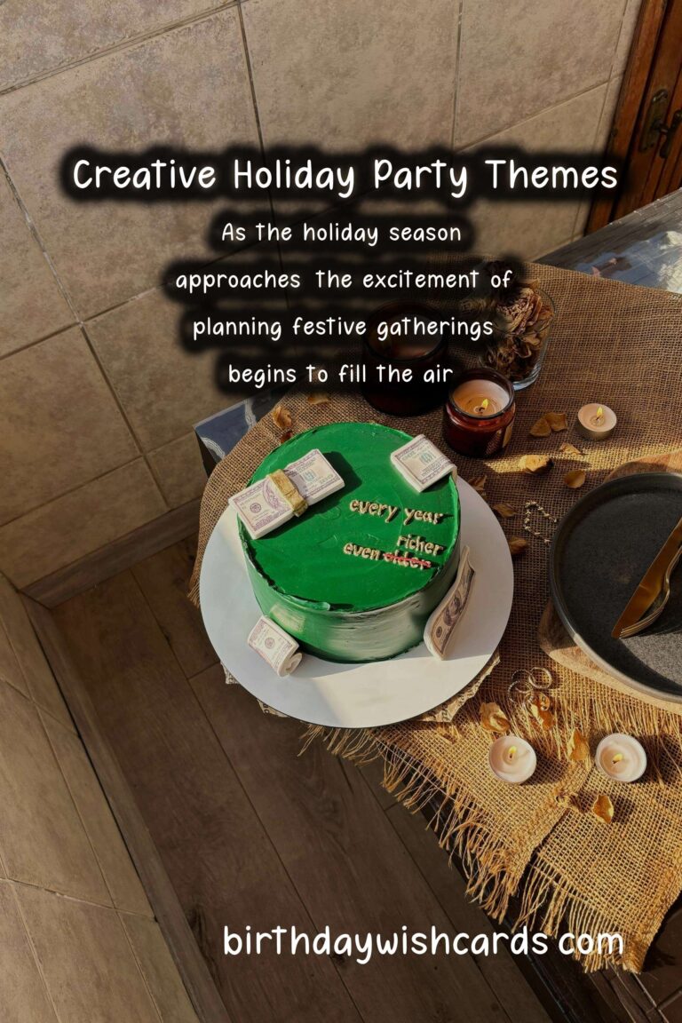 Enriching Ways to Organize Holiday Party Themes