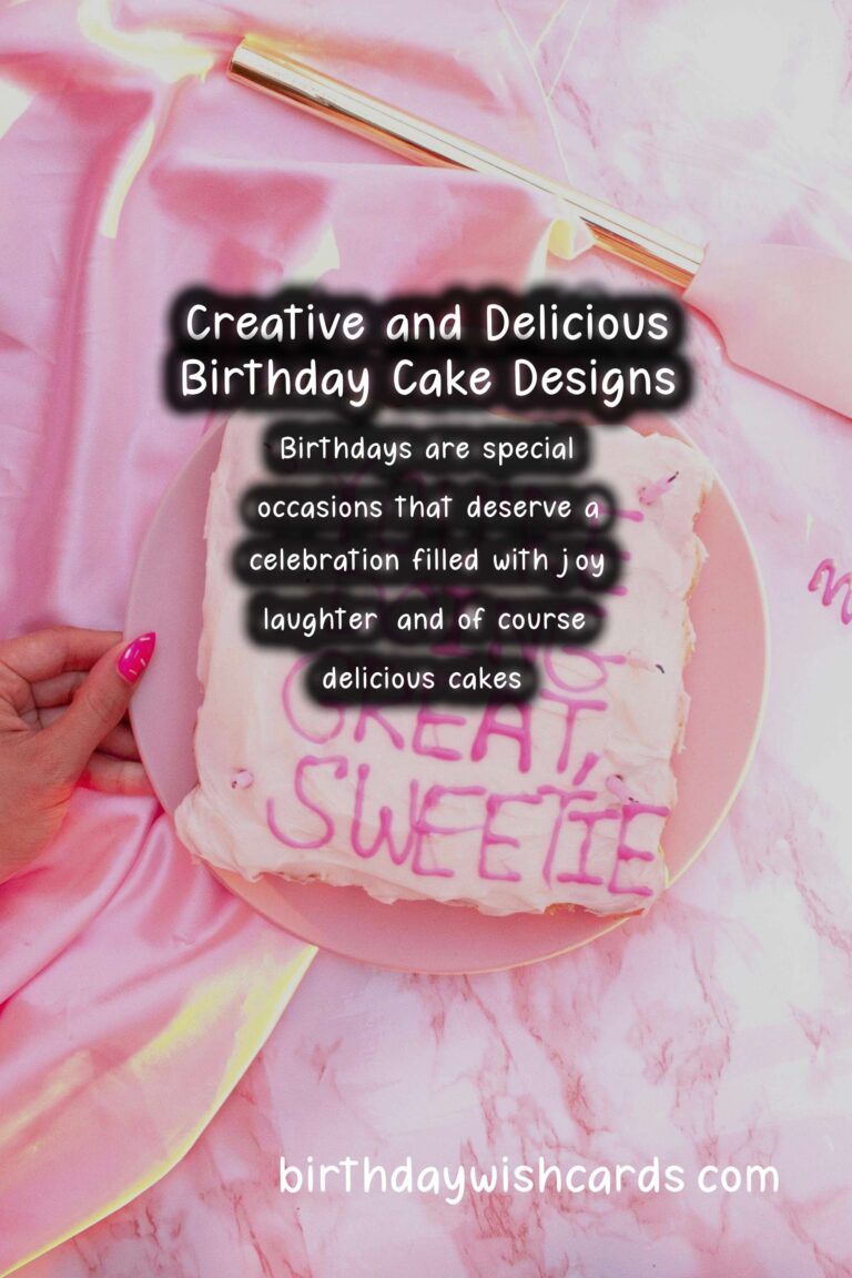 Enriching Ways to Prepare Birthday Cake Ideas
