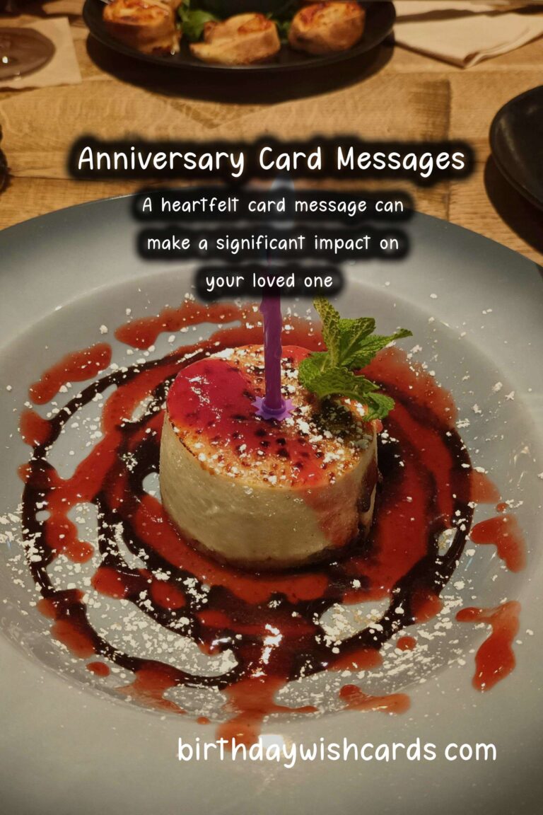 Essential Anniversary Card Messages That Go Viral