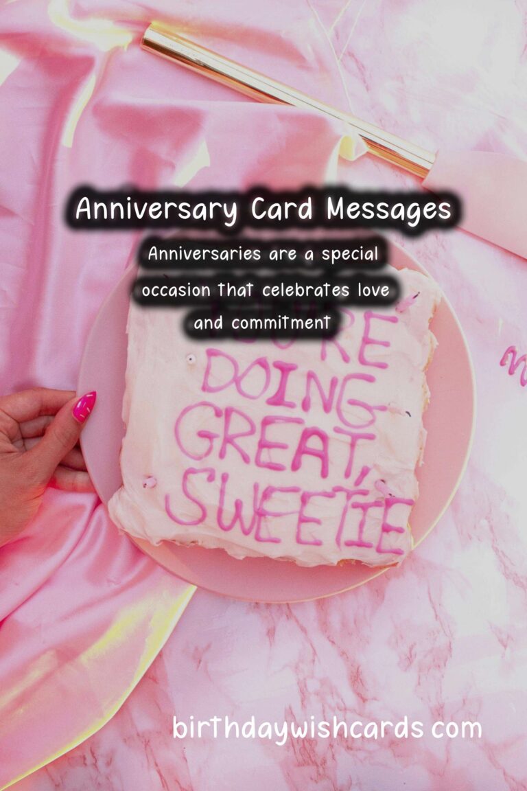 Essential Anniversary Card Messages That Go Viral