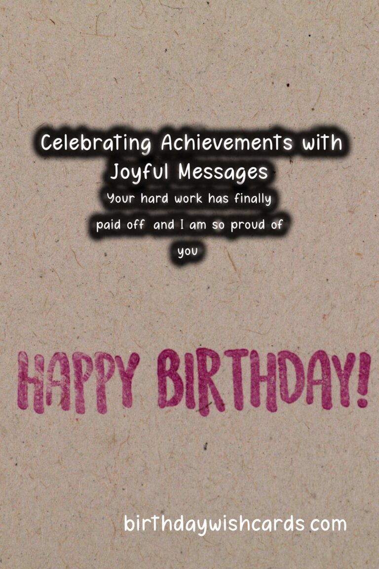 Essential Congratulations Messages That Spark Joy