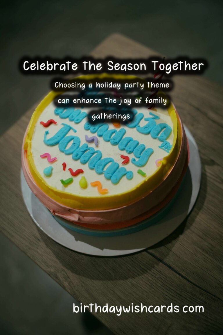 Essential Holiday Party Themes For the Whole Family