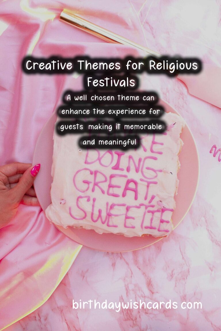 Essential Religious Festival Themes That Will Wow Your Guests