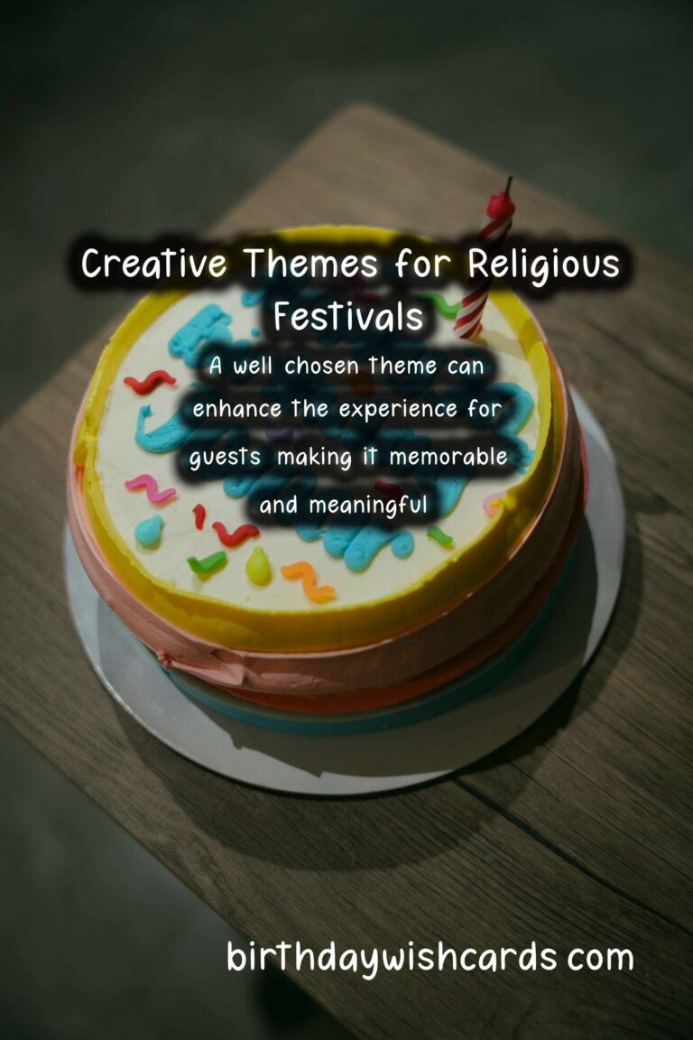 Essential Religious Festival Themes That Will Wow Your Guests