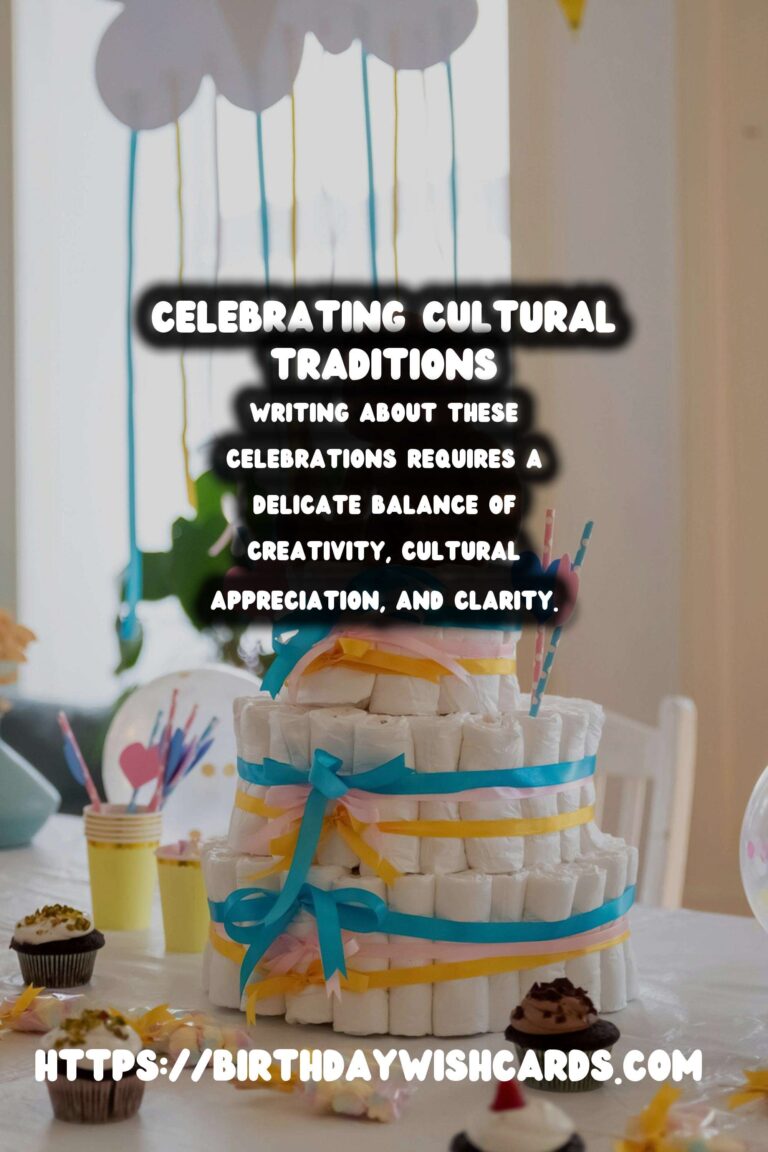 Essential Ways to Write Tradition-Based Celebration Ideas