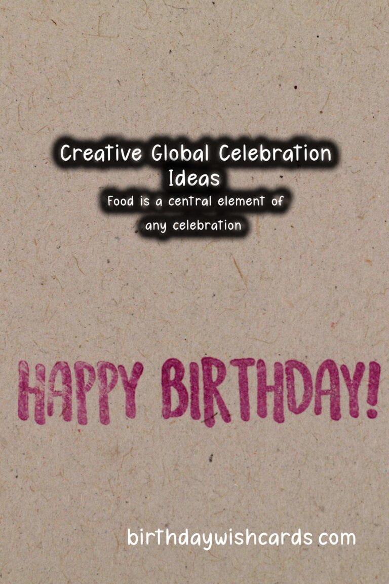 Expert Tips for Global Celebration Ideas That Shine