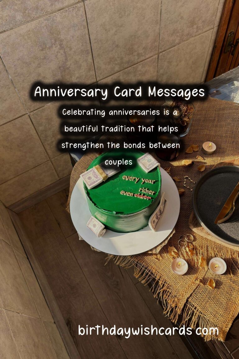 Fun Anniversary Card Messages For Every Age Group