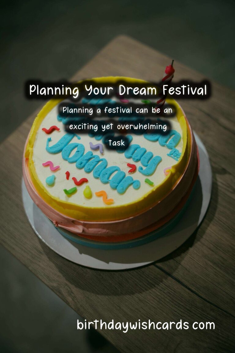 Fun Festival Planning Guide On a Budget