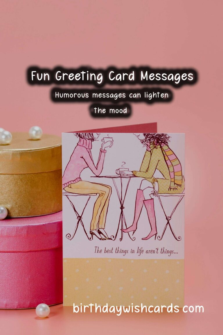 Fun Greeting Card Messages That Reflect Your Style