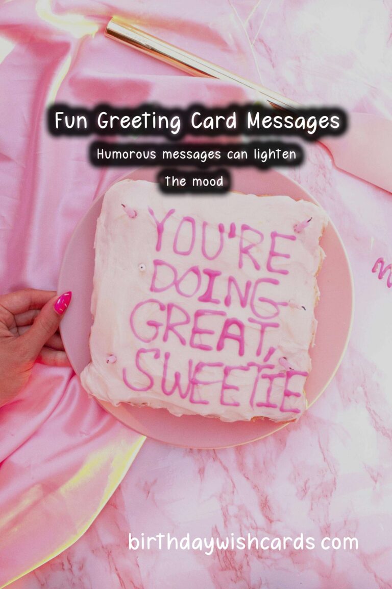 Fun Greeting Card Messages That Reflect Your Style