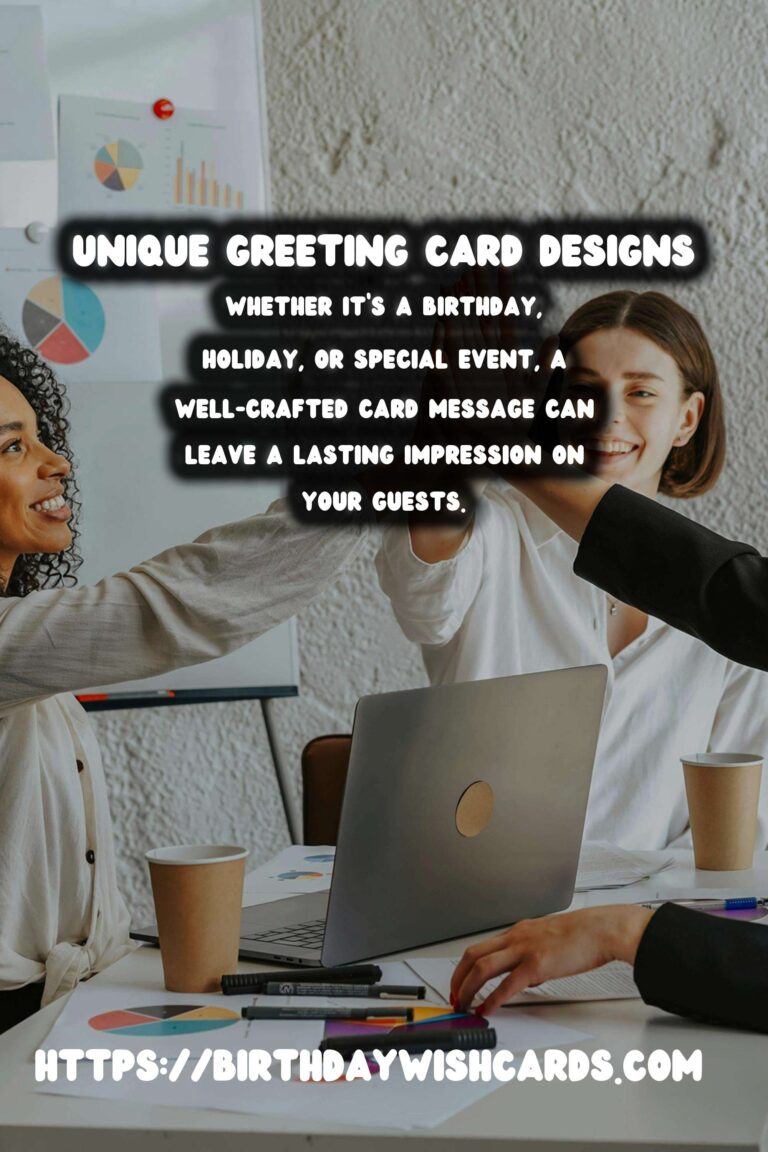 Fun Greeting Card Messages That Will Wow Your Guests