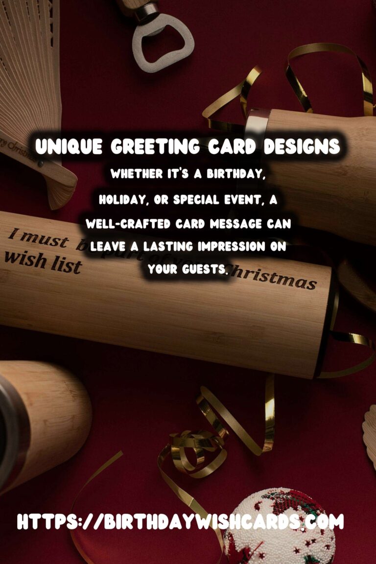 Fun Greeting Card Messages That Will Wow Your Guests