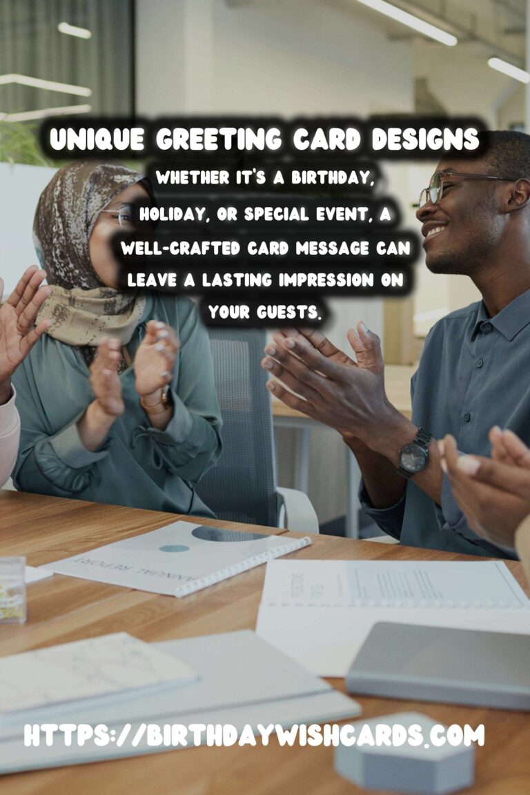 Fun Greeting Card Messages That Will Wow Your Guests