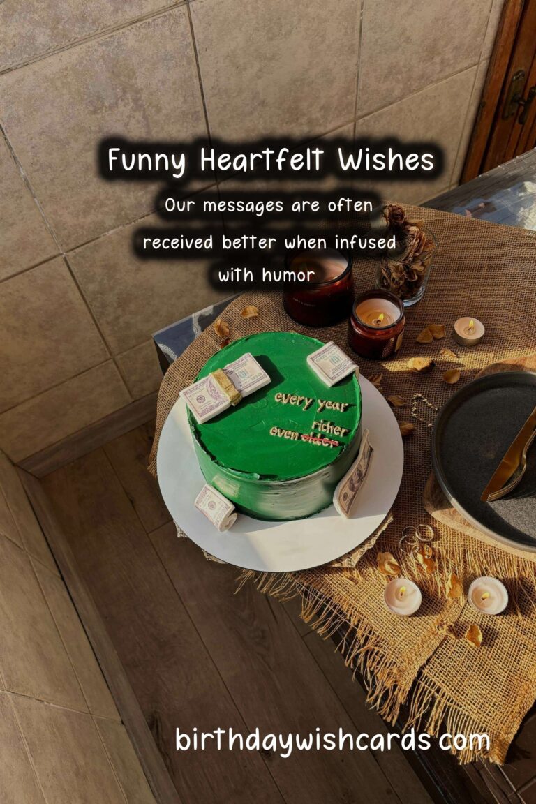 Funny Heartfelt Wishes That Are Unique