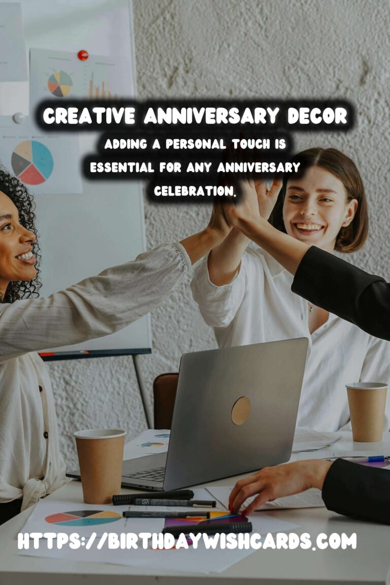 Heartfelt Ways to Design Anniversary Decoration Ideas