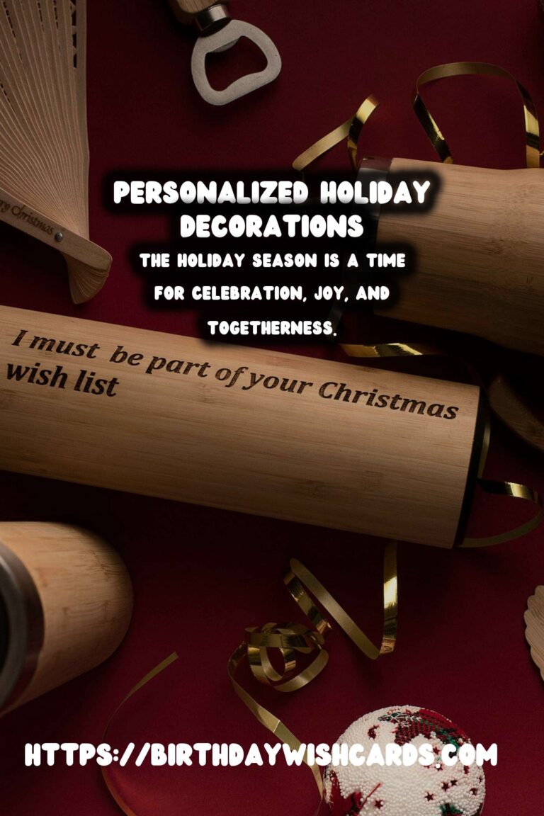 Heartfelt Ways to Personalize Your Holiday Decoration