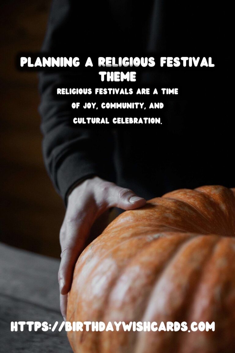 Heartfelt Ways to Plan Religious Festival Themes