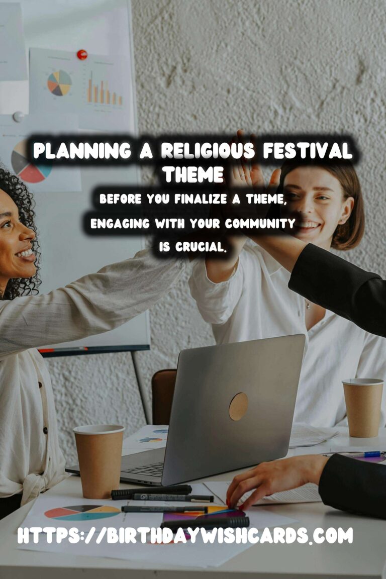 Heartfelt Ways to Plan Religious Festival Themes