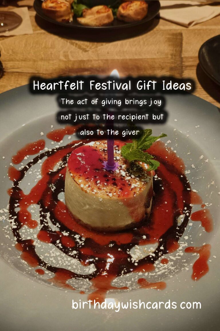 Heartfelt Ways to Prepare Festival Gift Ideas