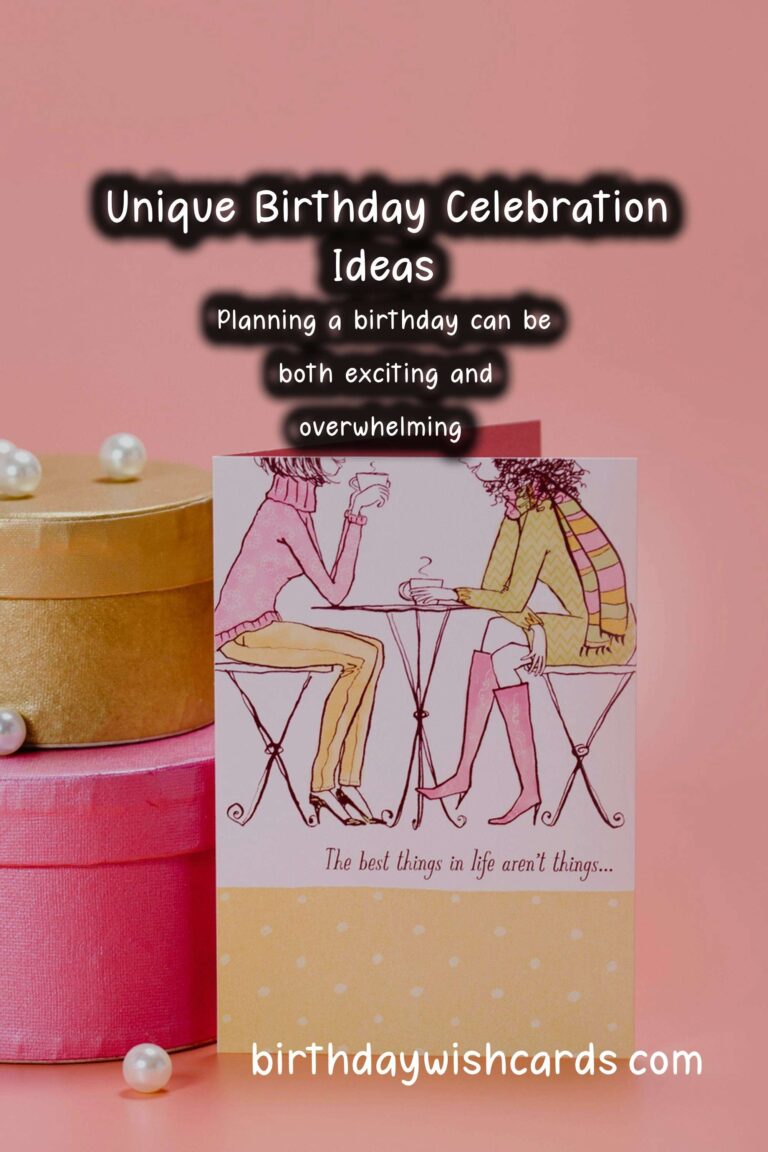 Heartfelt Ways to Prepare for Birthday Planning Tips