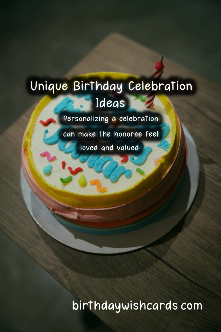 Heartfelt Ways to Prepare for Birthday Planning Tips