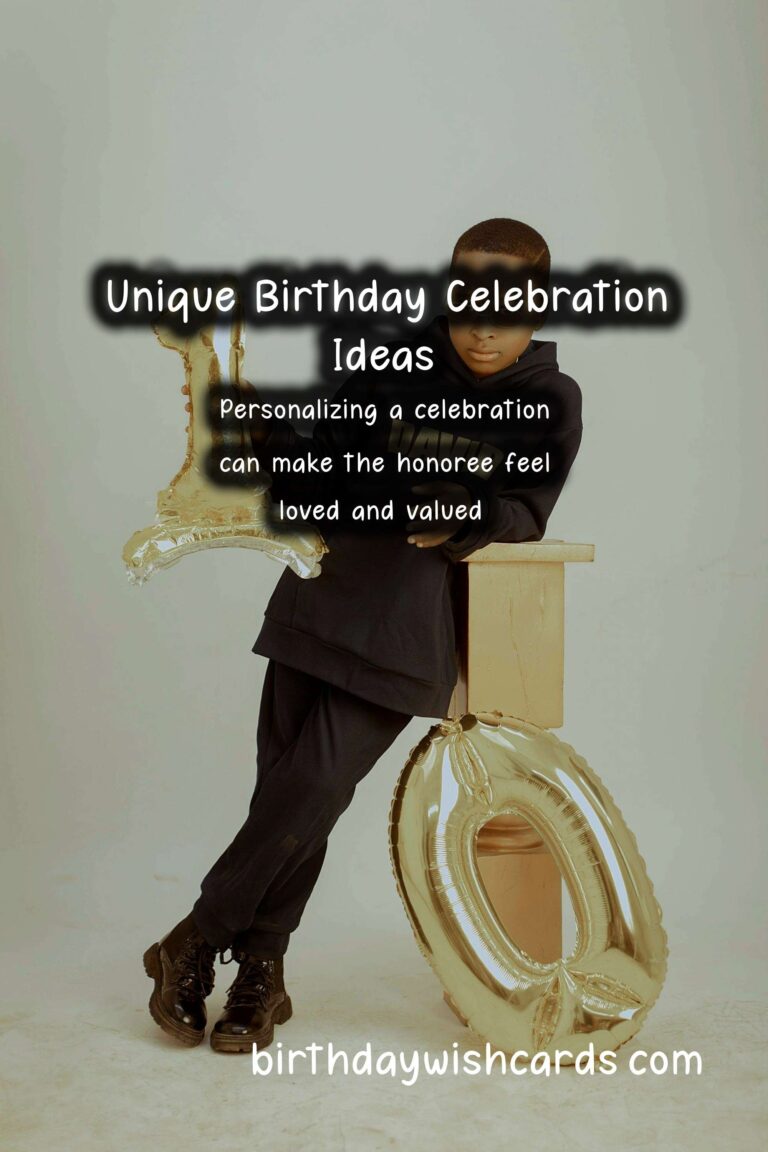 Heartfelt Ways to Prepare for Birthday Planning Tips