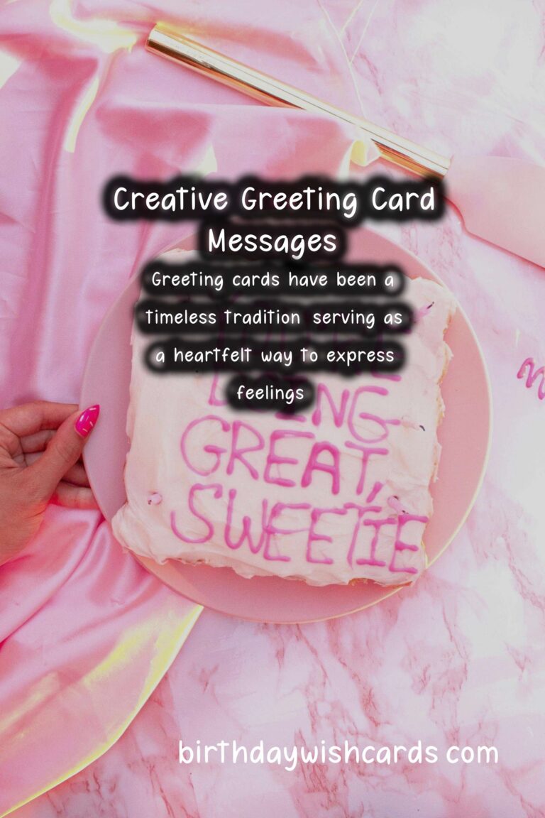 How to Celebrate: Creative Greeting Card Messages to Try This Year