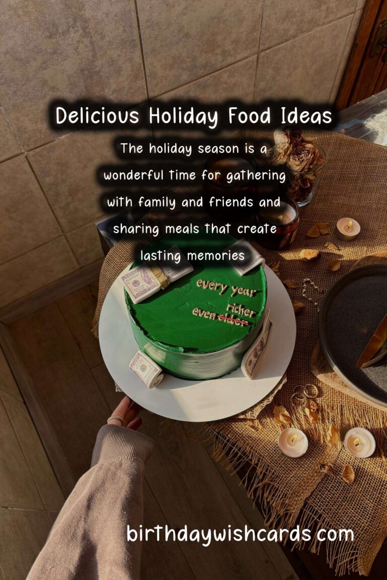How to Celebrate Holiday Food Ideas for Lasting Impressions