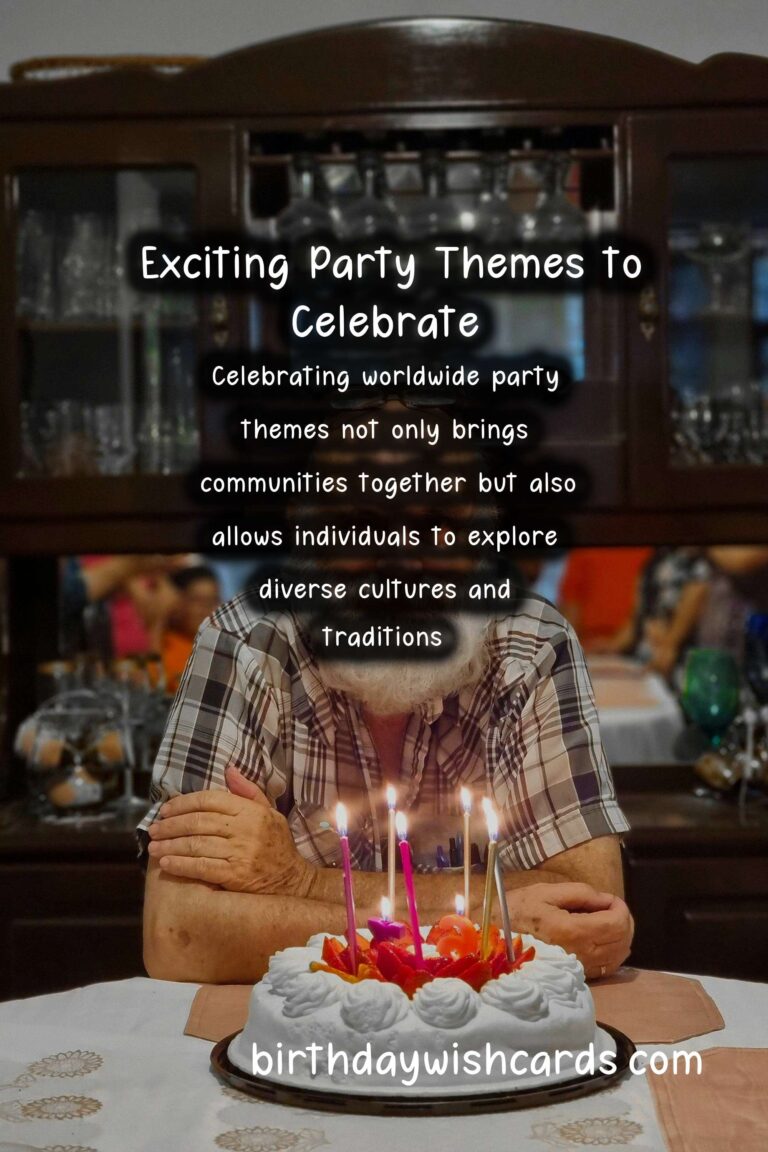 How to Celebrate Worldwide Party Themes to Try This Year
