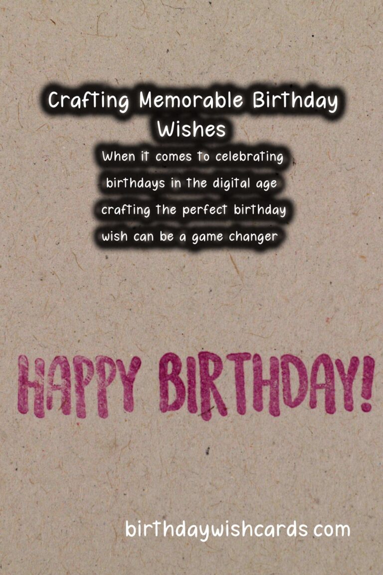 How to Craft Birthday Wishes That Go Viral