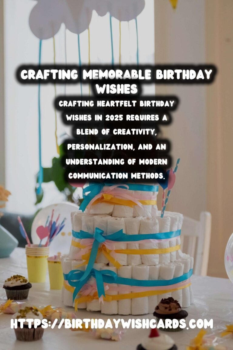 How to Craft Birthday Wishes in 2025