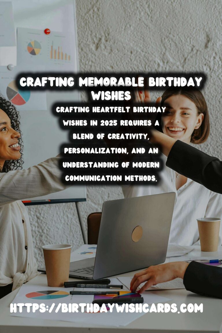 How to Craft Birthday Wishes in 2025