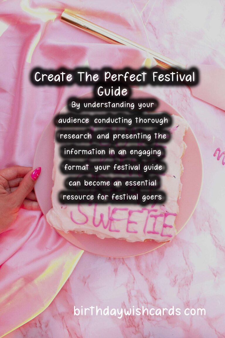 How to Create International Festival Guides For Every Age Group