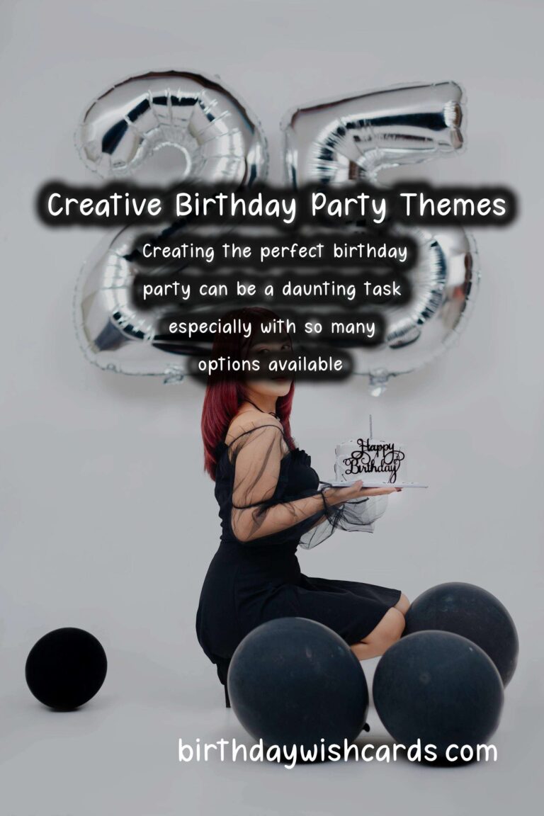 How to Create Unique Birthday Party Themes