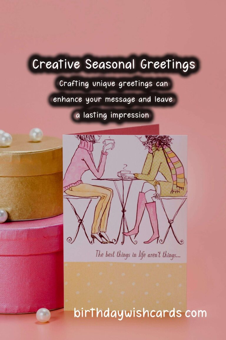 How to Create Unique Seasonal Greeting Ideas