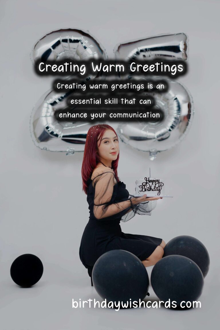 How to Create Warm Greetings for Beginners