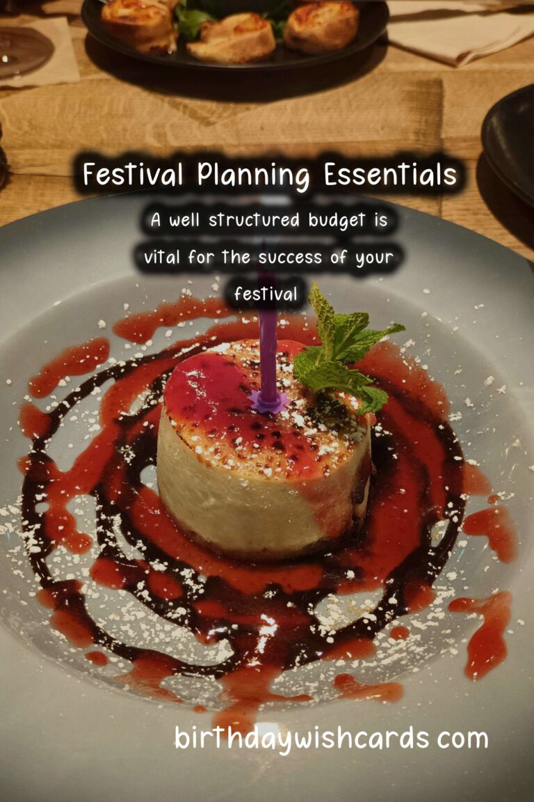 How to Create a Festival Planning Guide for Beginners