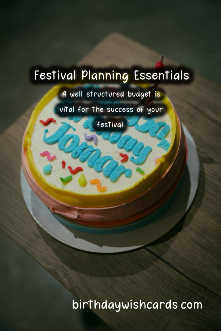 How to Create a Festival Planning Guide for Beginners