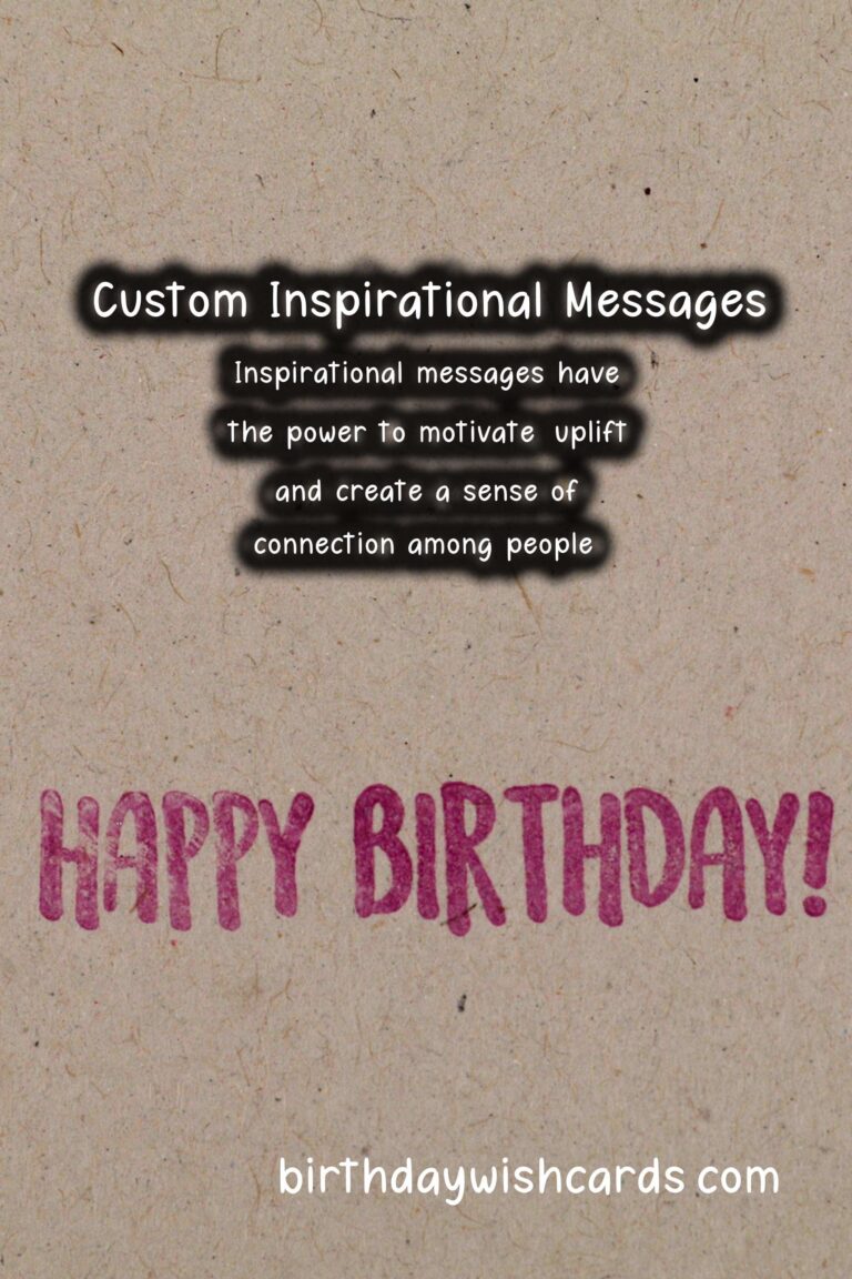 How to Customize Inspirational Messages That Inspire Connection