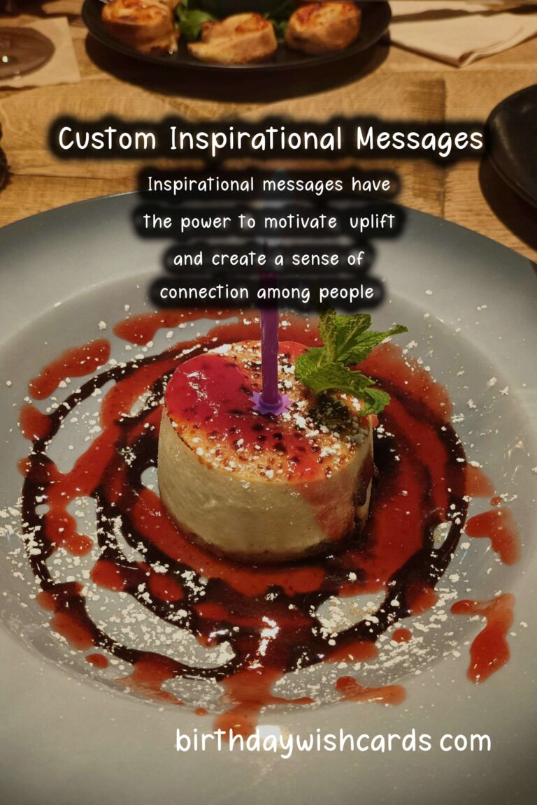 How to Customize Inspirational Messages That Inspire Connection