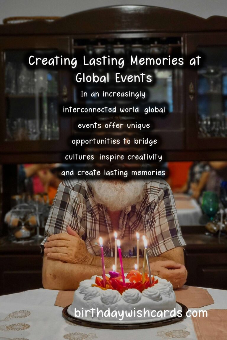How to Design Global Event Inspiration That Make Memories
