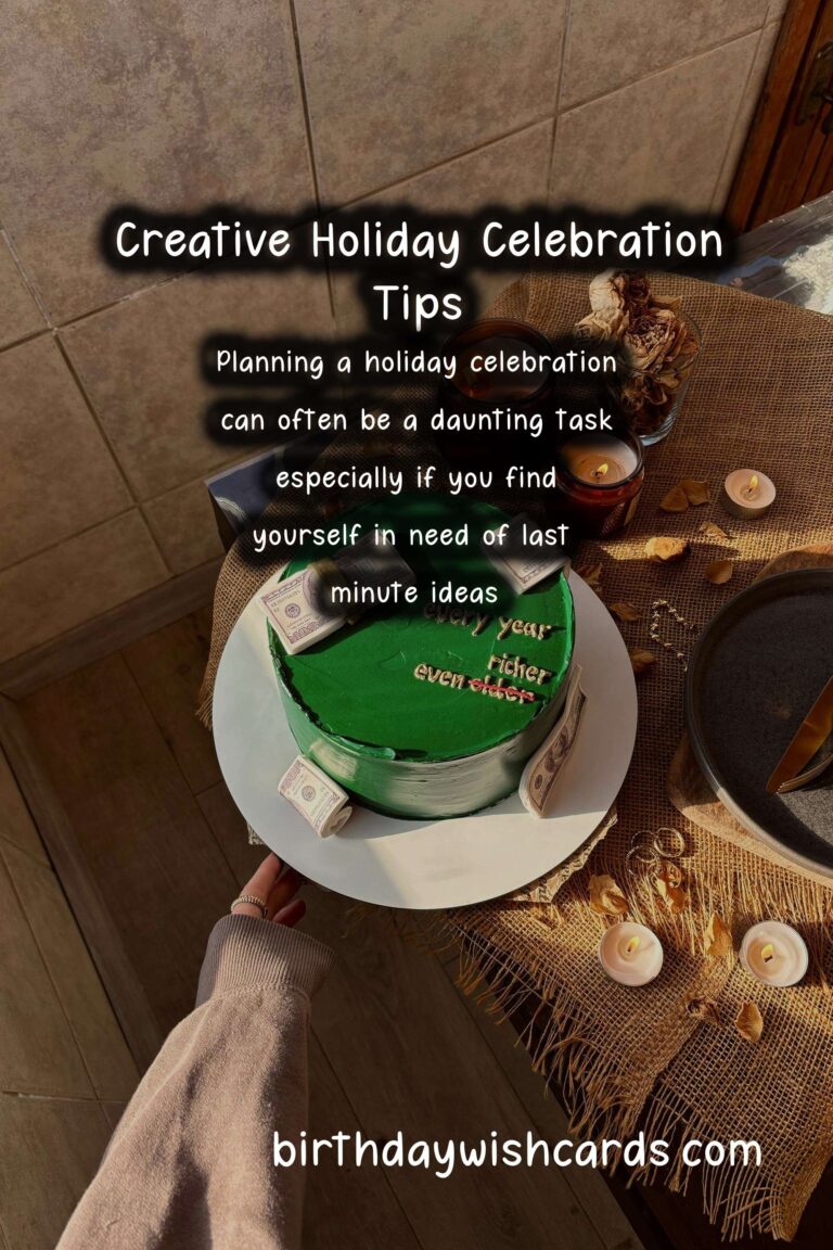 How to Design Holiday Celebration Ideas for Last-Minute Planning