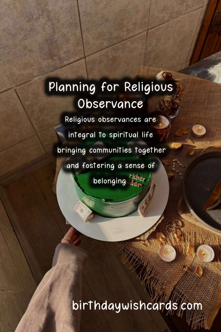 How to Design Religious Observance Planning for Every Budget
